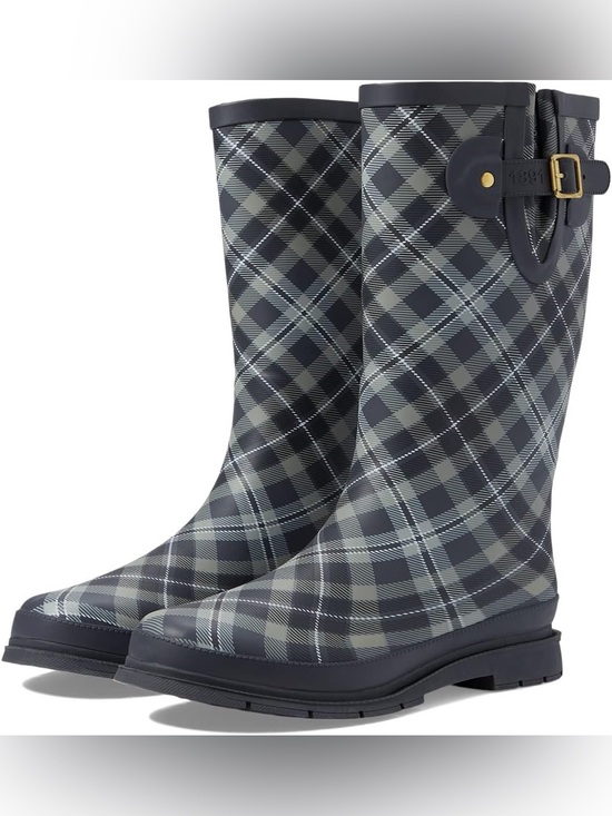 Western Chief Shoes - Western Chief Printed Tall Rain Boot Cabin Plaid